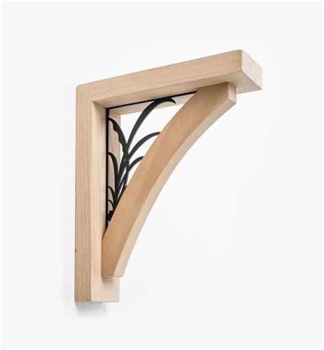 oak leaf metal bracket|Oak Shelf Brackets .